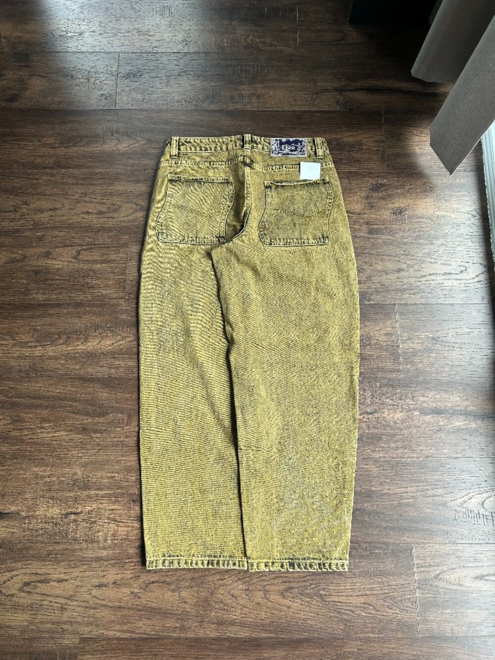 Dime Baggy Yellow Jeans - 32